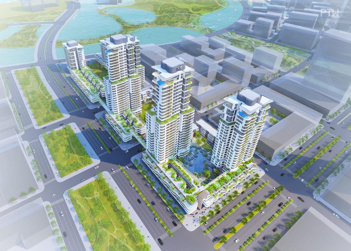 Thủ Thiêm Zeit River Phối cảnh dự án Thủ Thiêm Zeit River