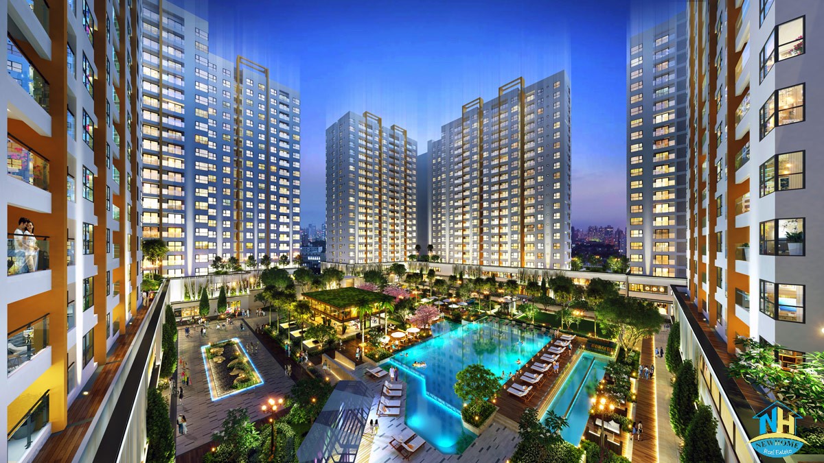Akari City Bình Tân Tiện ích hồ bơi Akari City