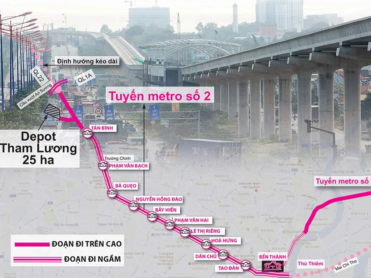 Vị trí tiềm năng dự án Moscow Tower