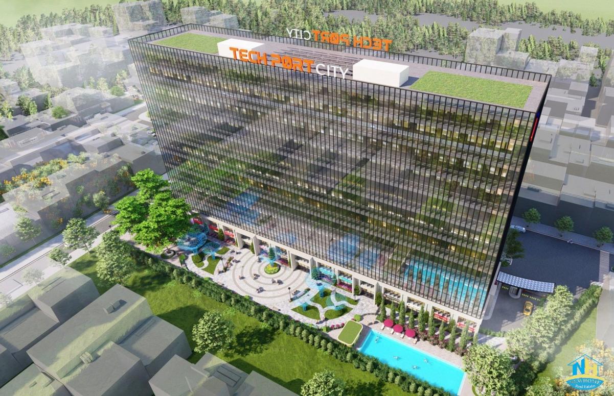 phối cảnh dự án Techport City