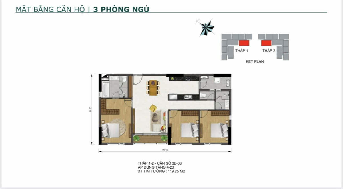 Essensia Sky Thiết kế căn hộ dự án Essensia Sky