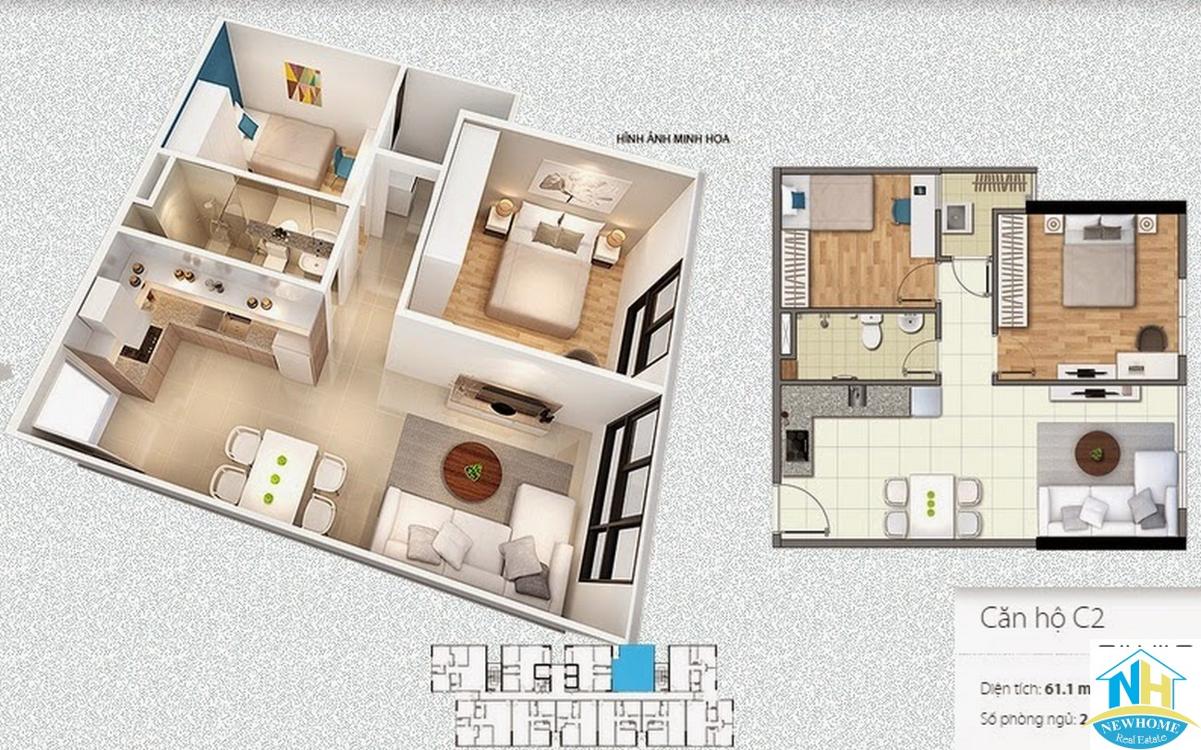 Citi Home Quận 2 Thiết kế căn hộ dự án Citi Home