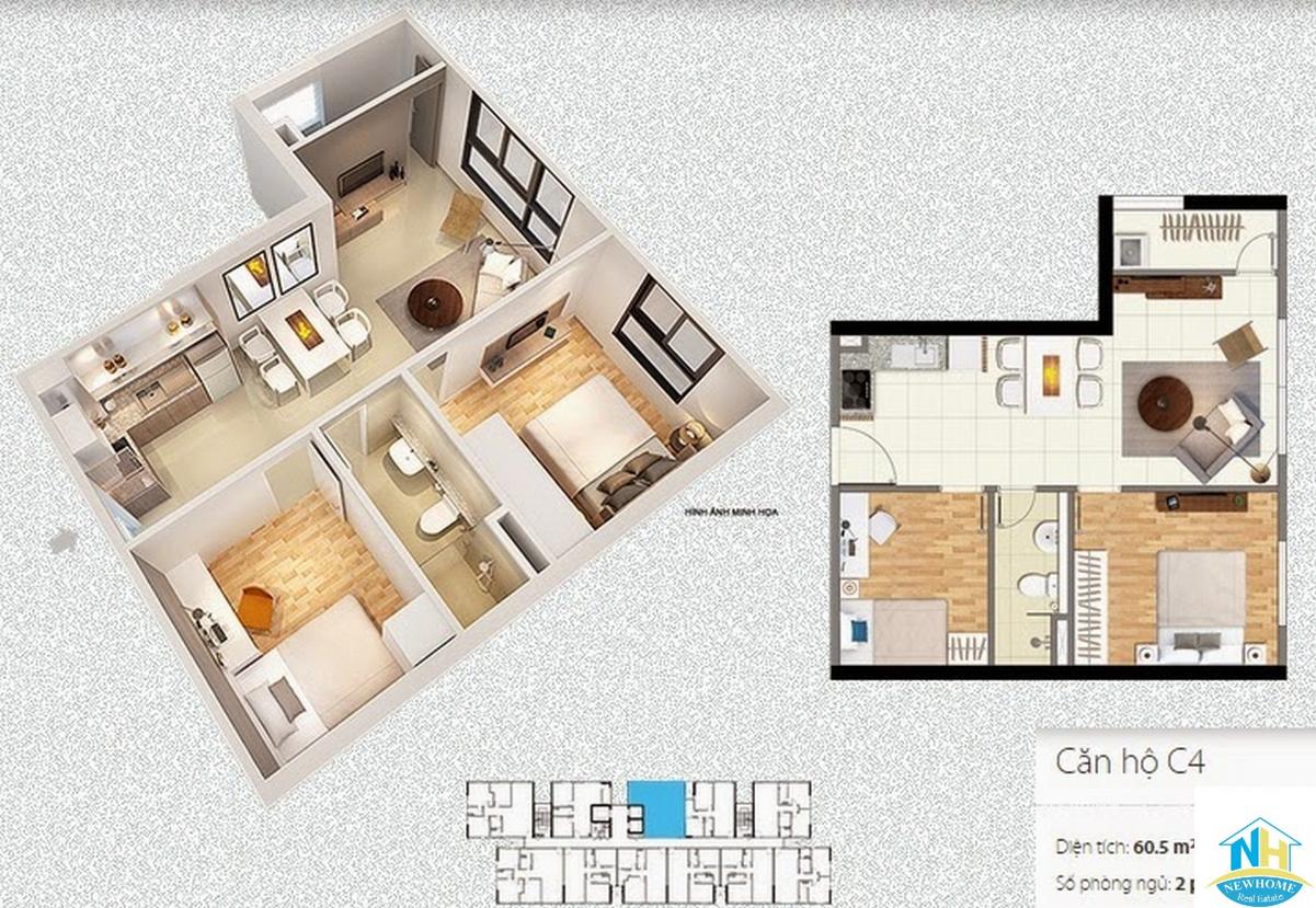Citi Home Quận 2 Thiết kế căn hộ dự án Citi Home