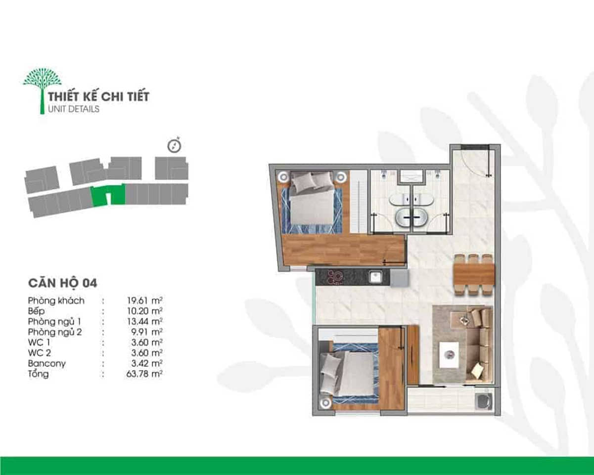 Vista Riverside Bình Dương Thiết kế dự án Vista Riverside
