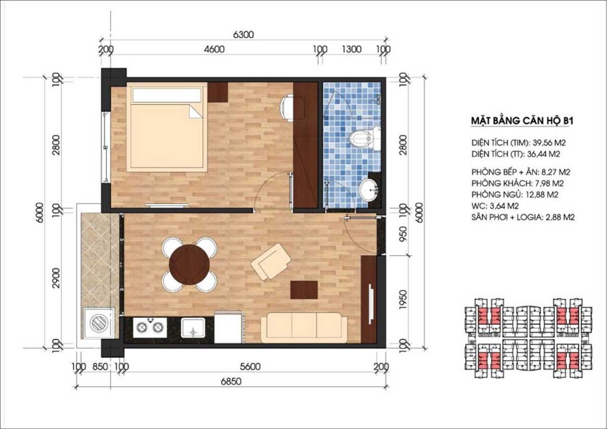 Thiết kế Unico Thăng Long