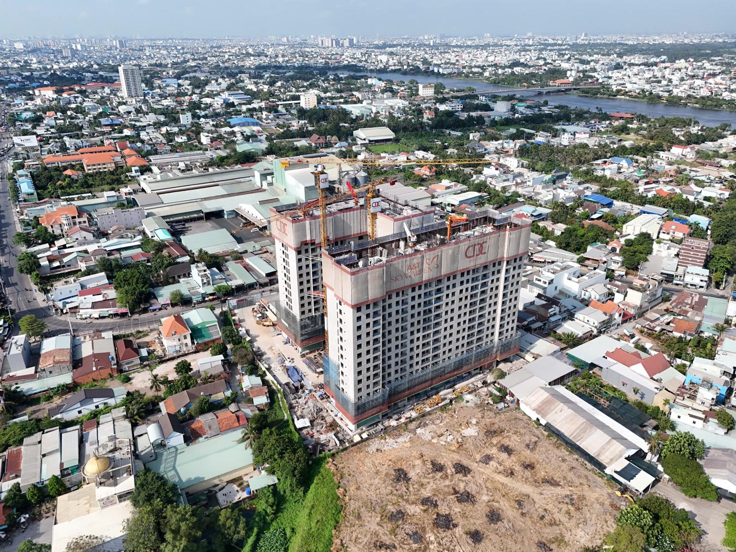 Tiến độ tháng 03 A&T Sky Garden