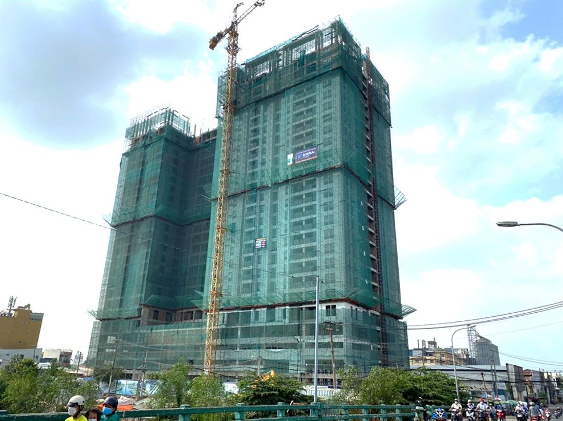 Tiến độ căn hộ Aurora Residence tháng 01/2022