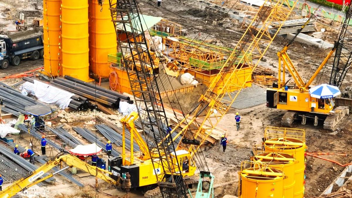 Tiến độ tháng 12/2023 Eaton Park