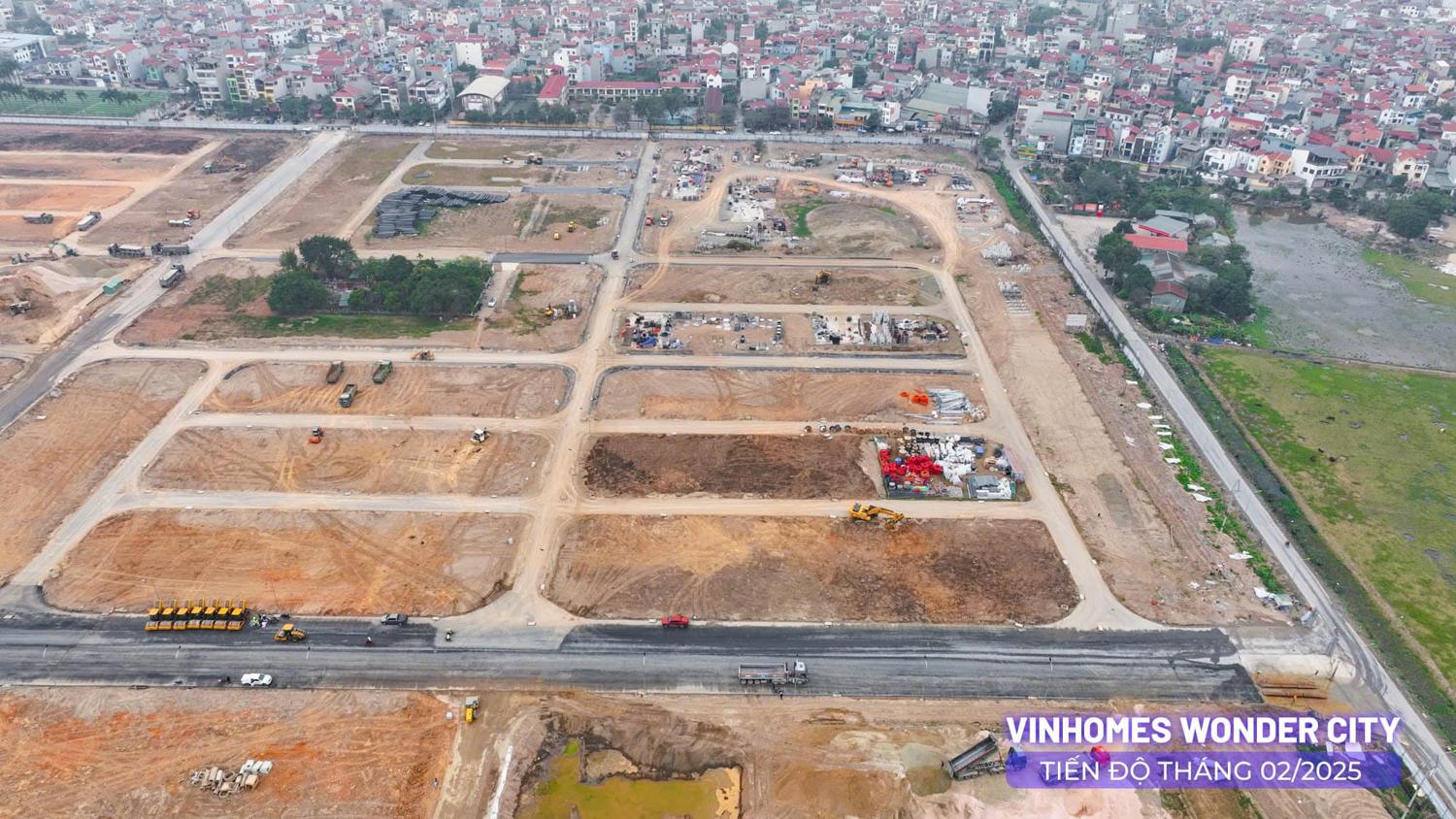 Vinhomes Wonder City Tiến độ tháng 3/2025 Vinhomes Wonder City