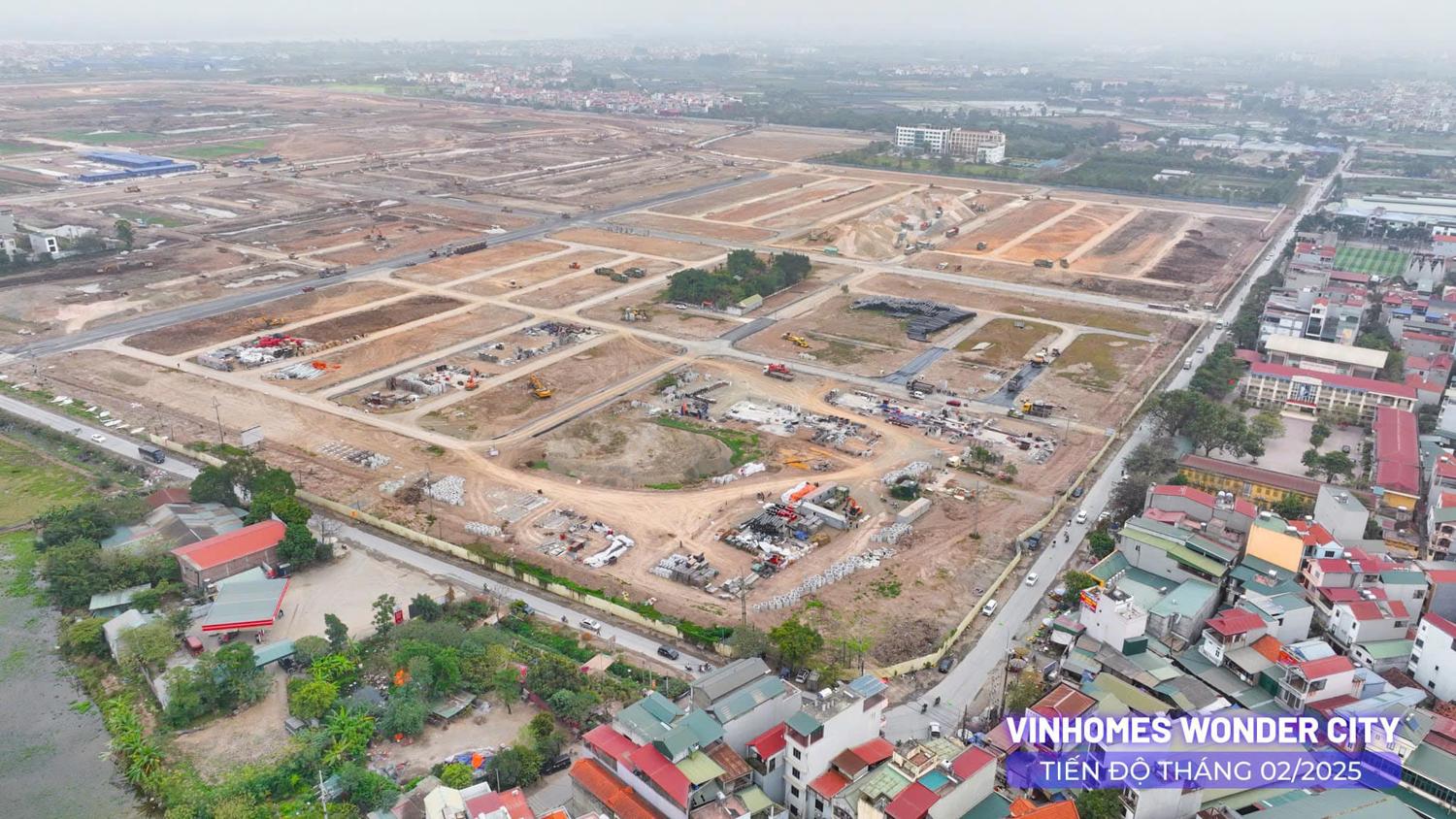 Vinhomes Wonder City Tiến độ tháng 3/2025 Vinhomes Wonder City