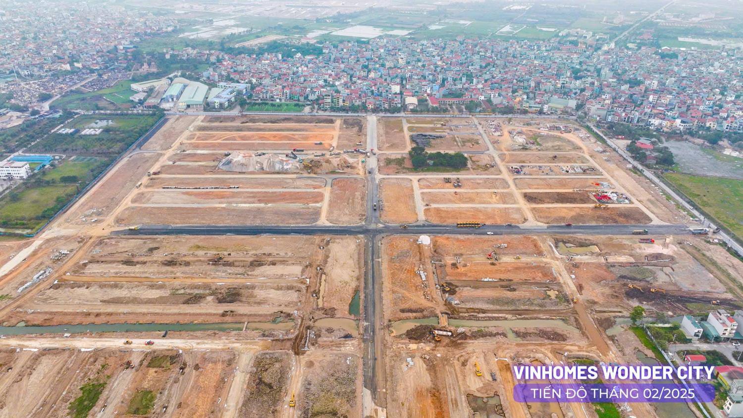 Vinhomes Wonder City Tiến độ tháng 3/2025 Vinhomes Wonder City