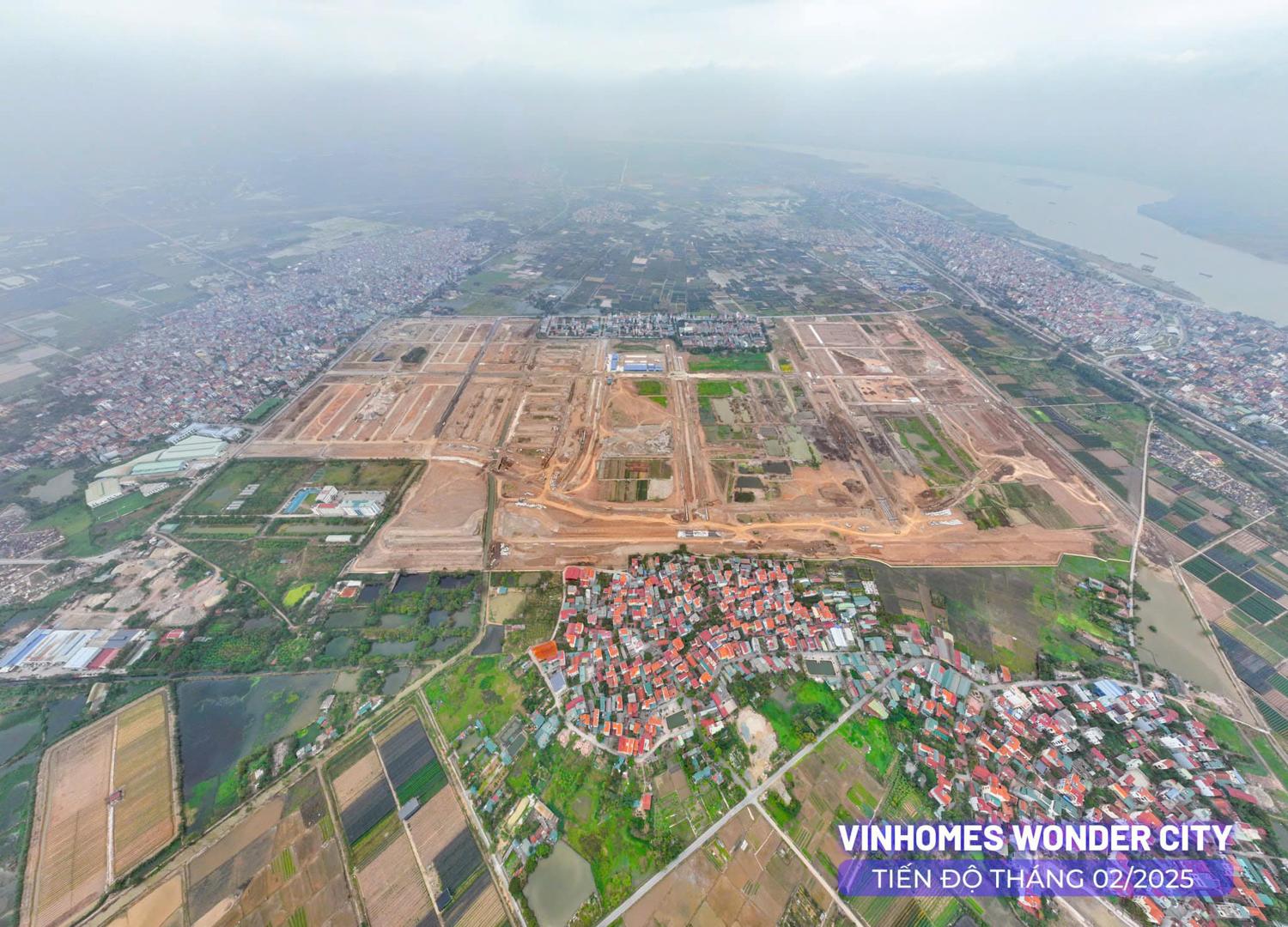 Vinhomes Wonder City Tiến độ tháng 3/2025 Vinhomes Wonder City