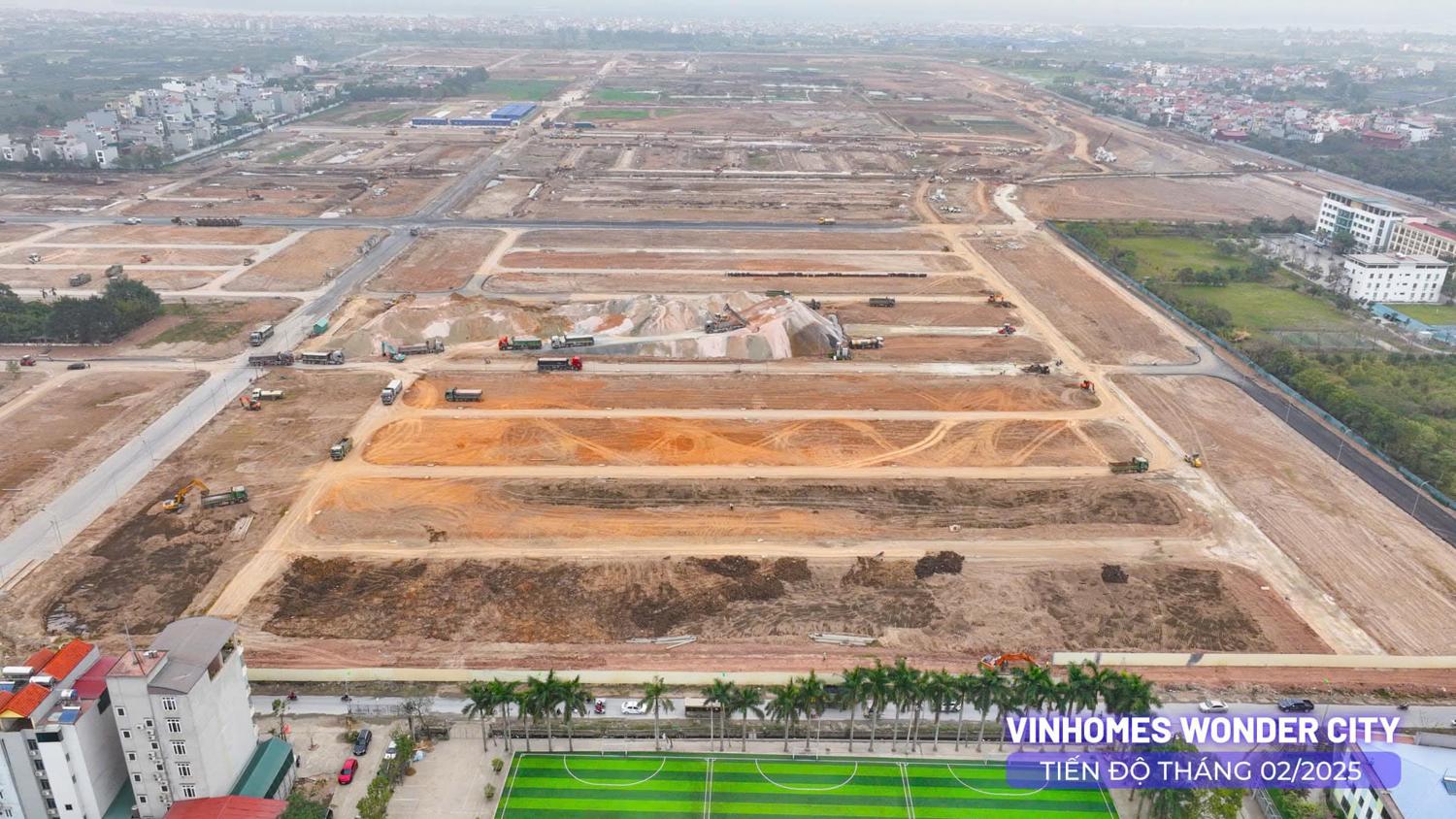 Vinhomes Wonder City Tiến độ tháng 3/2025 Vinhomes Wonder City
