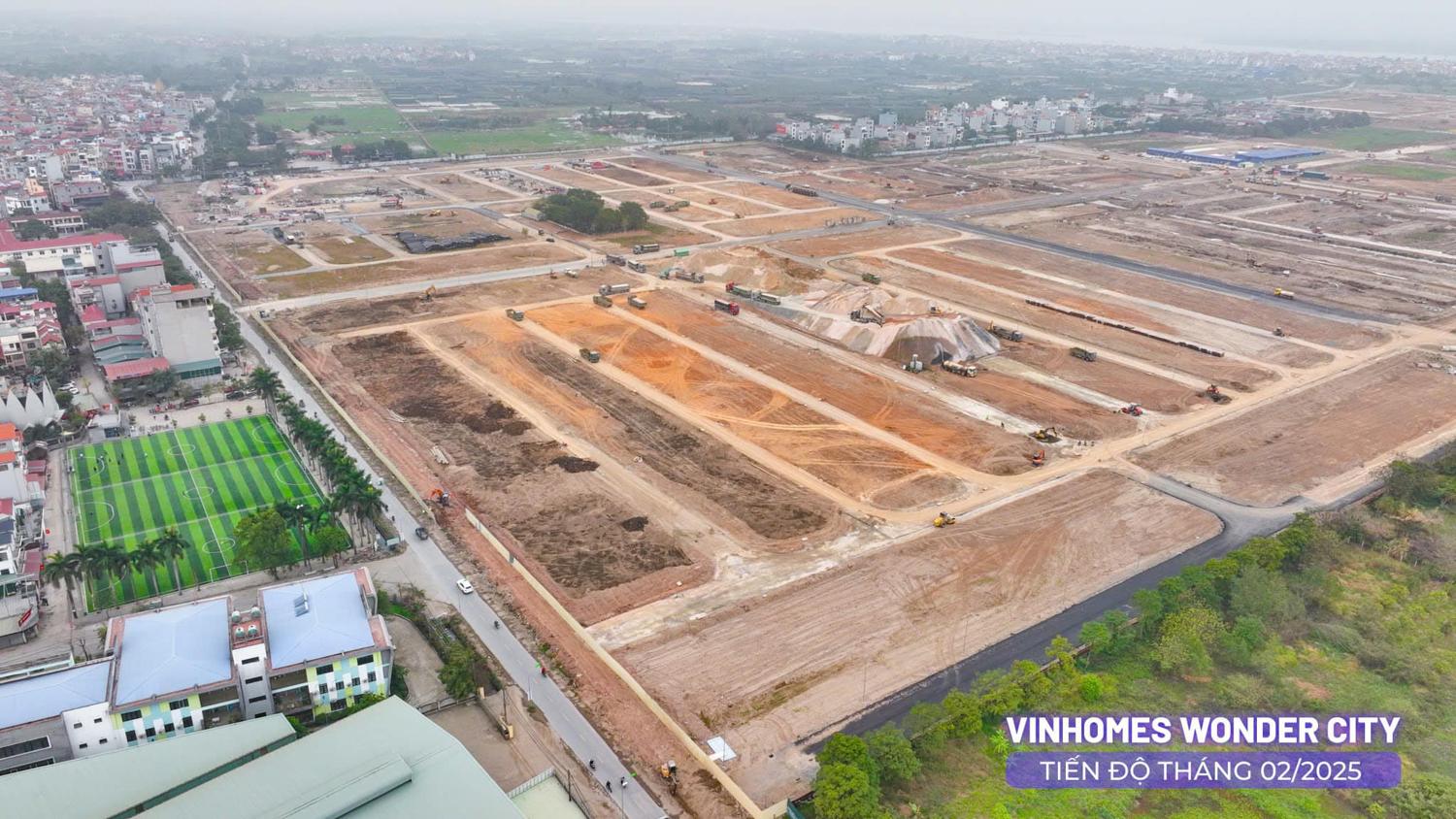 Vinhomes Wonder City Tiến độ tháng 3/2025 Vinhomes Wonder City