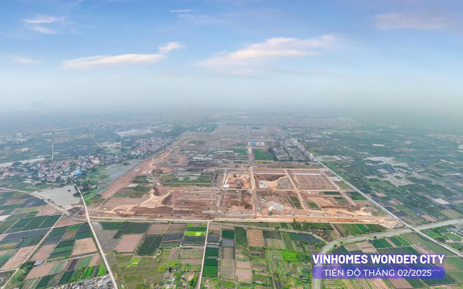 Vinhomes Wonder City Tiến độ tháng 3/2025 Vinhomes Wonder City