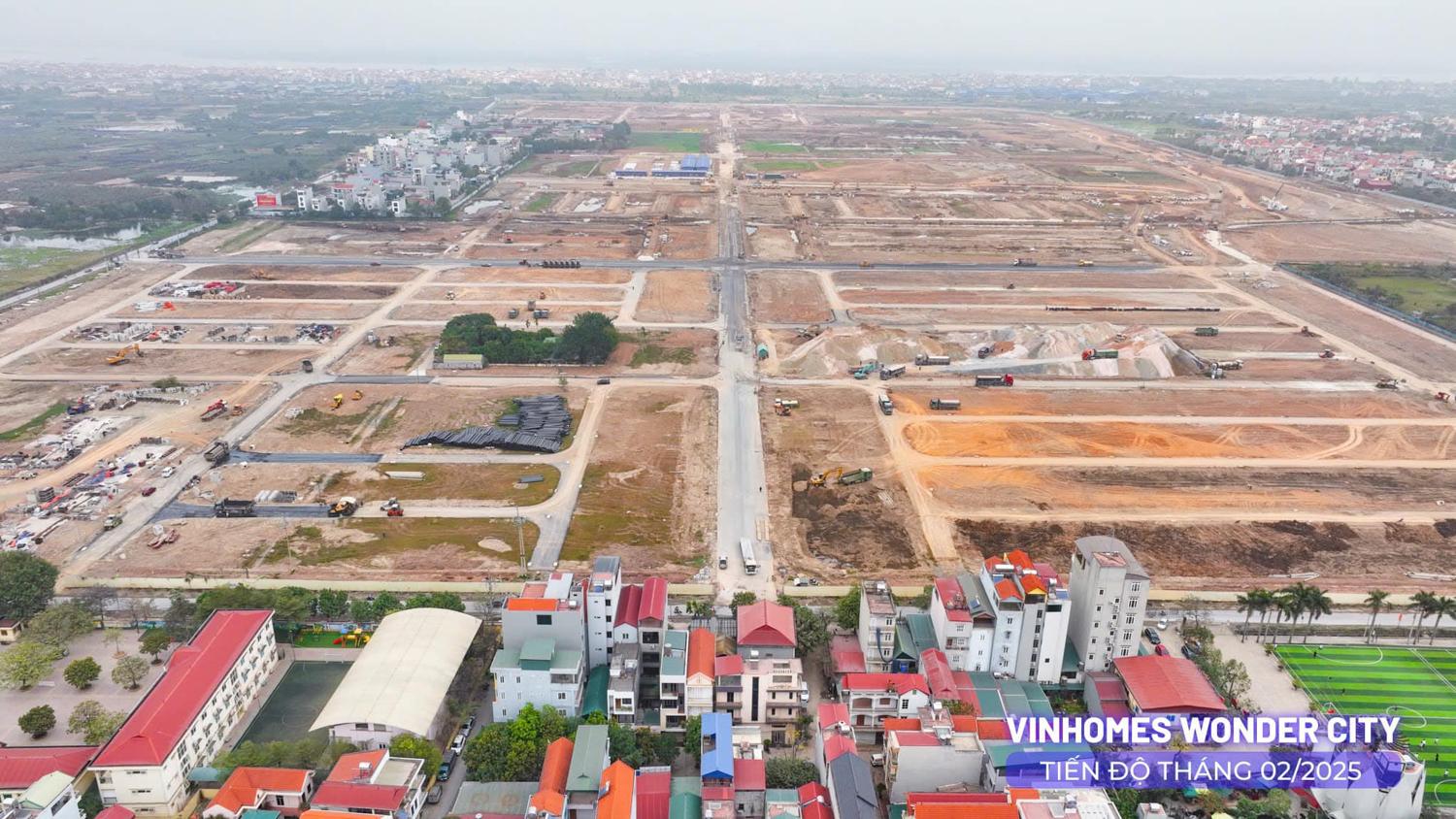 Vinhomes Wonder City Tiến độ tháng 3/2025 Vinhomes Wonder City