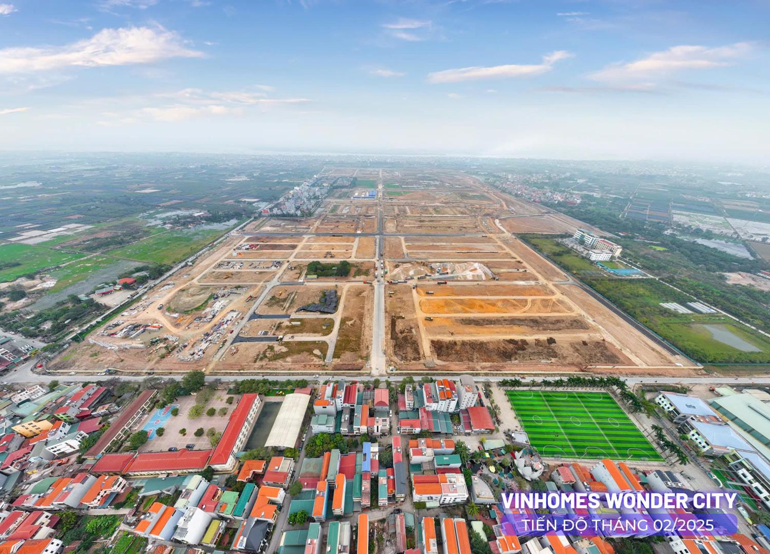 Vinhomes Wonder City Tiến độ tháng 3/2025 Vinhomes Wonder City