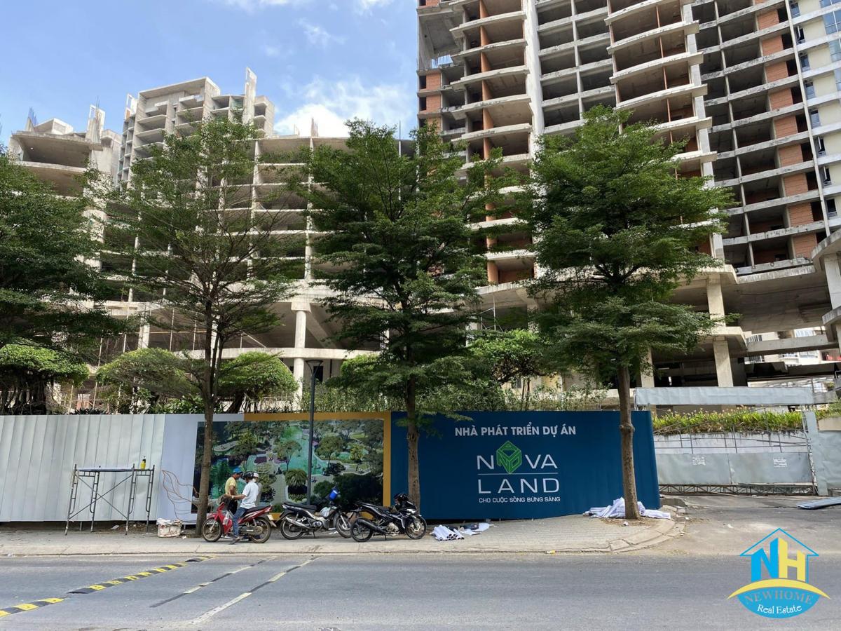 Grand Sentosa Nhà Bè Tiến độ thực tế 02/2022 Grand Sentosa