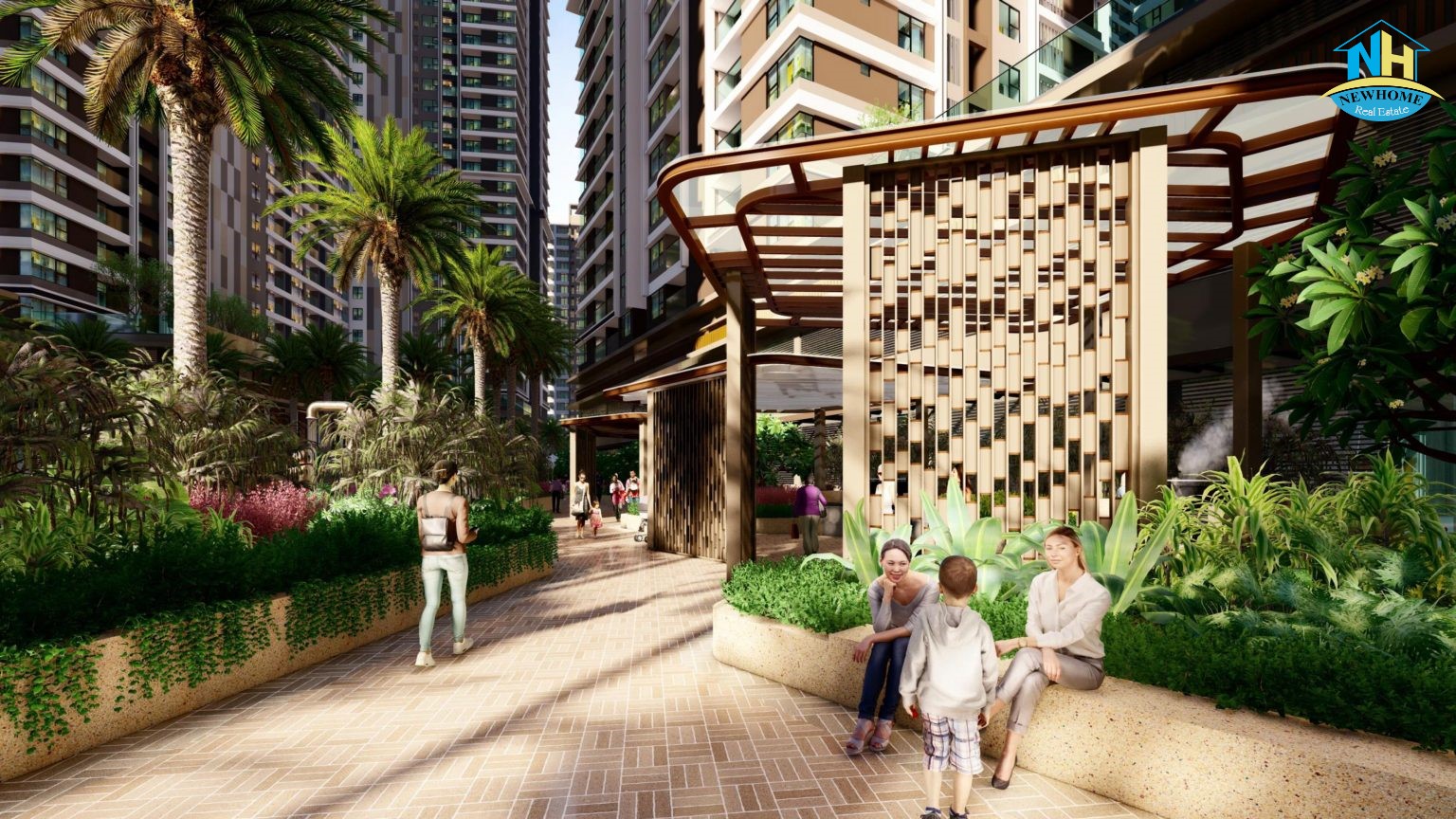 Akari City Bình Tân Tiện ích công viên Akari City