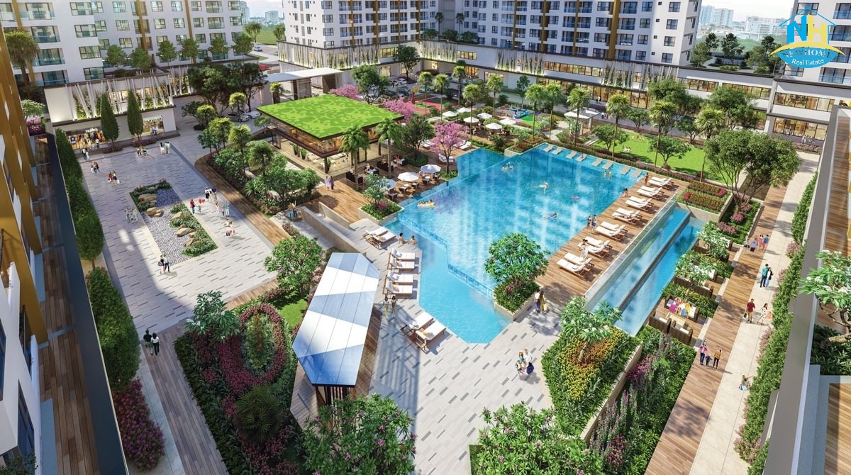 Akari City Bình Tân Tiện ích hồ bơi Akari City