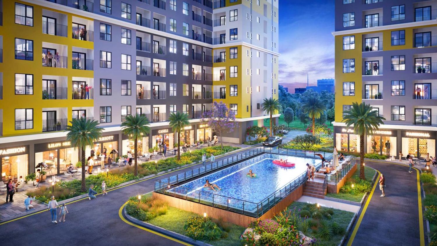 Tiện ích dự án Bcons Solary