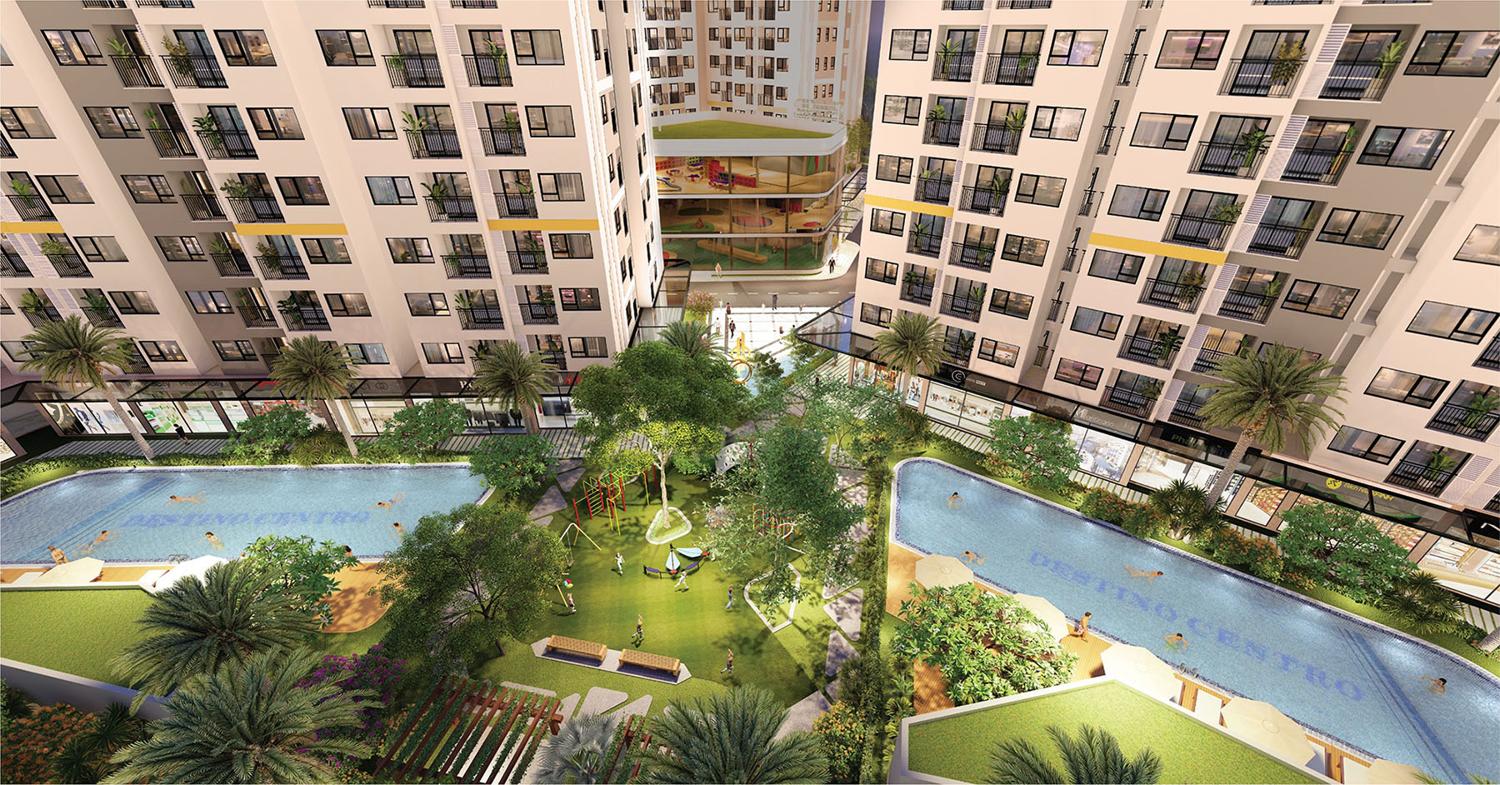 Destino Centro Tiện ích nội khu phong phú dự án Destino Centro