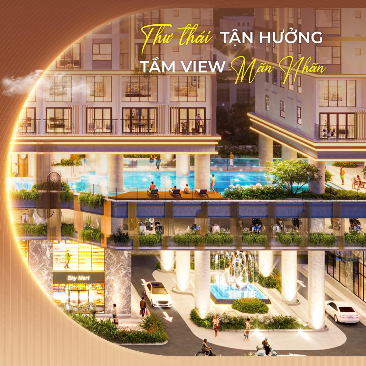 Phú Đông Sky One Hồ bơi nước ấm Phú Đông Skyone