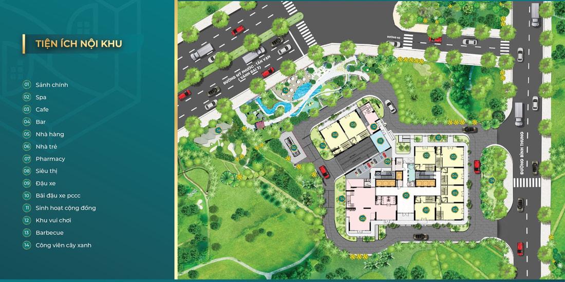 Căn hộ Honas Residence Bình Dương Tiện ích Honas REsidence