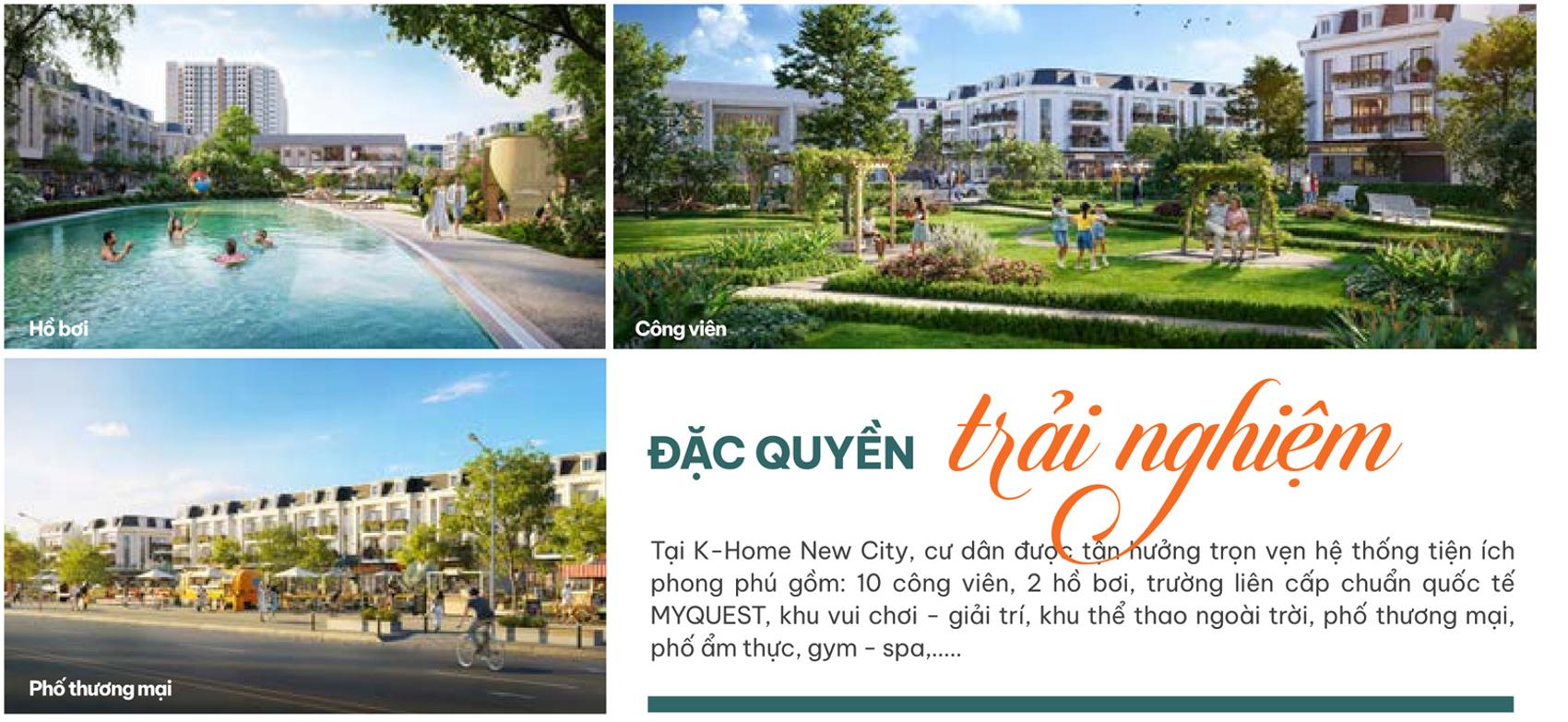 Tiện ích K-Home New City