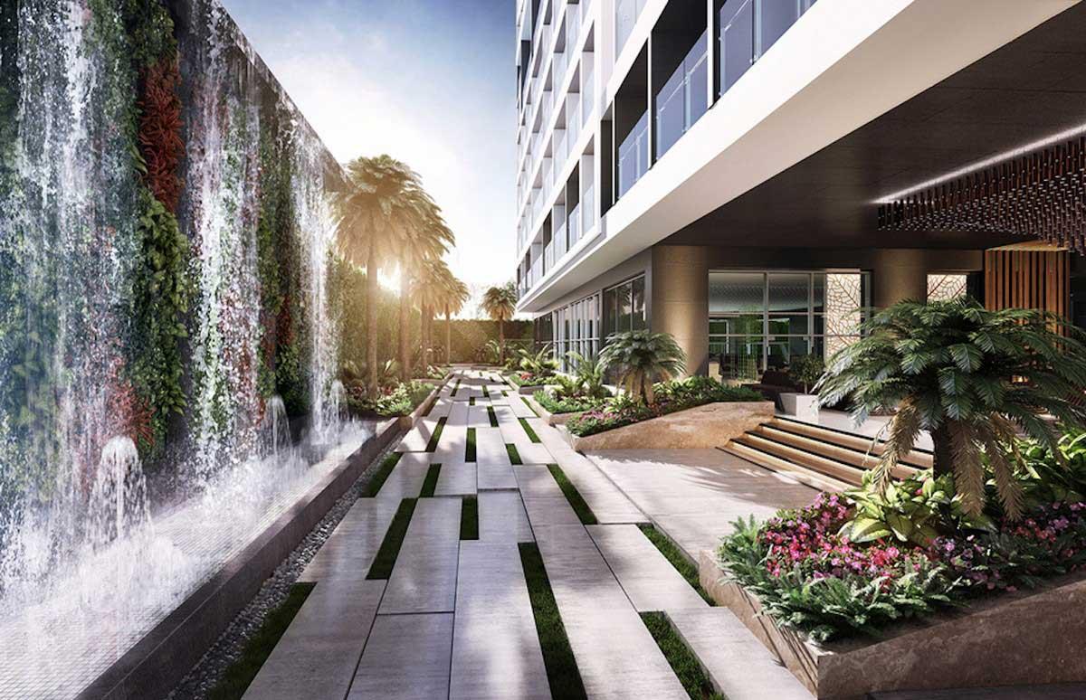 Căn hộ Spring Light City Quận 1 Tiện ích thác nước Spring Light City