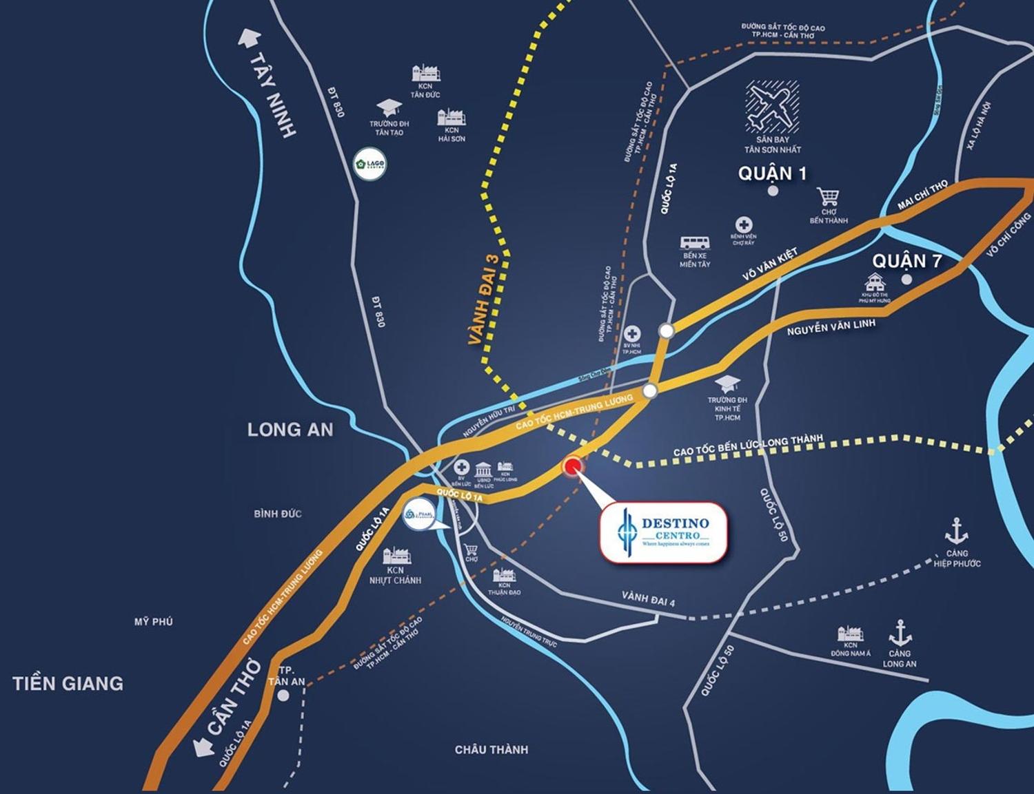 Destino Centro Vị trí dự án Destino Centro