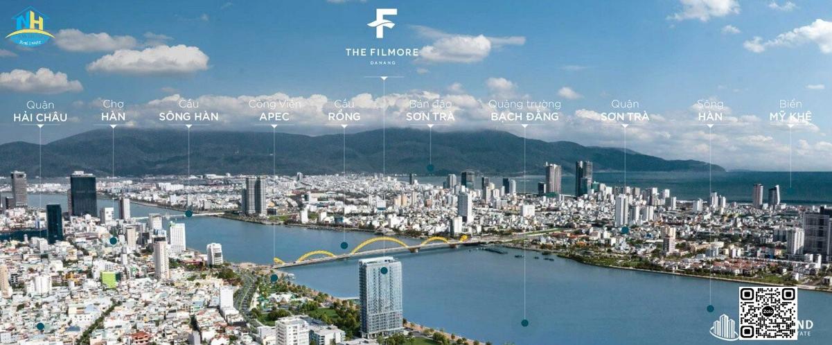 The Filmore Đà Nẵng Vị trí dự án The Filmore Đà Nẵng