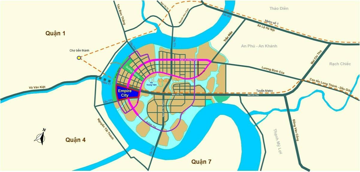 The Monarch Empire City Vị trí The Monarch Empire City
