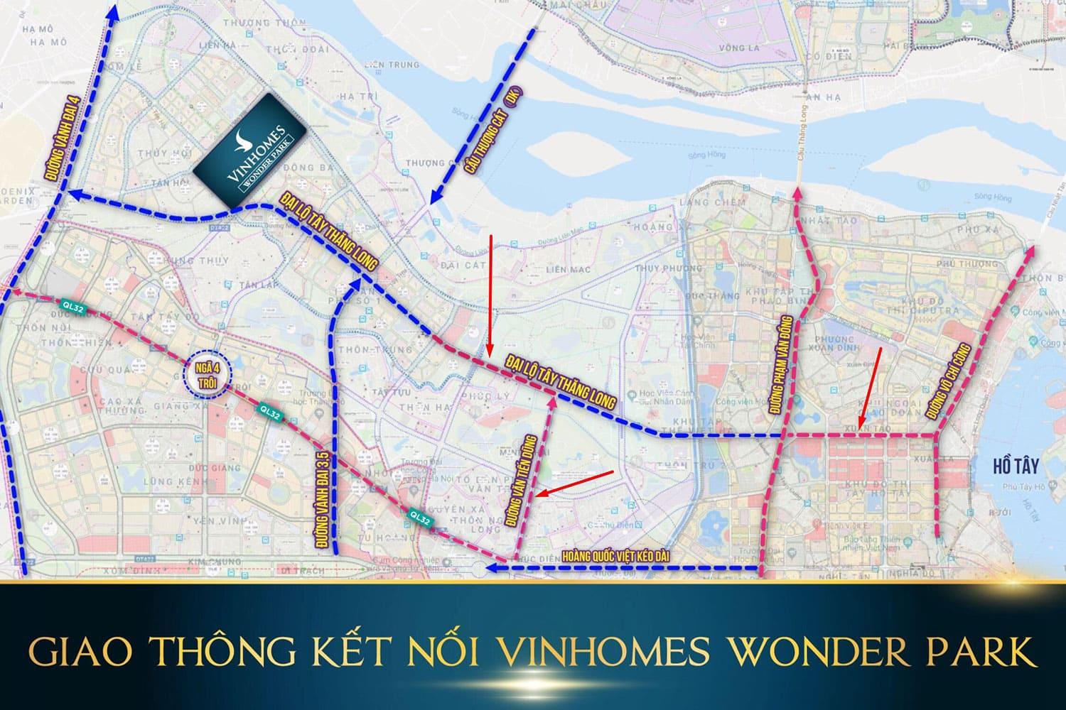 Vinhomes Wonder City Vị trí dự án Vinhomes Wonder City